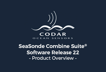 SeaSonde Combine Suite® Software Release 22